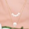 Akoya Harmony Layers - 雙重珍愛項鍊