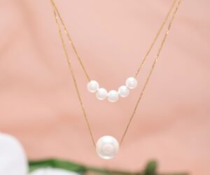 Akoya Harmony Layers - 雙重珍愛項鍊