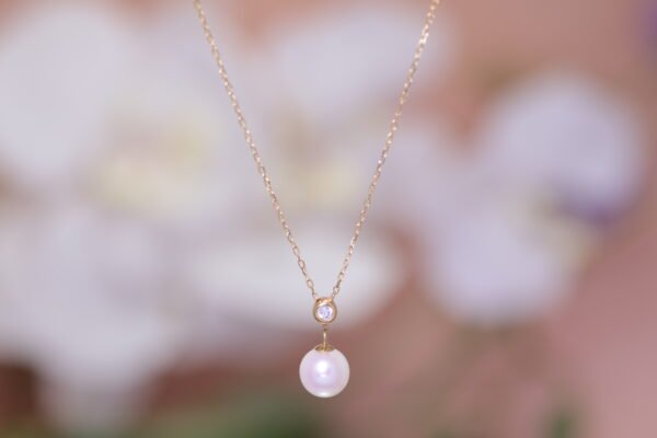 Celestial Orb Zirconia Necklace -  天界圓珠鋯石項鍊