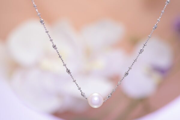 Akoya White Gleam Necklace - 白淨光輝項鍊