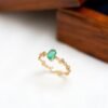 Emerald Vine Ring - 祖母綠藤蔓戒