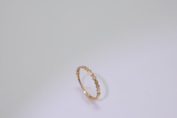 Diamond Ripple Ring - 鑽石漣漪戒