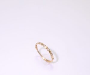 Diamond Ripple Ring - 鑽石漣漪戒
