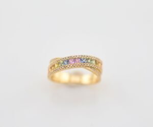 Rainbow Embrace Ring - 彩虹擁抱戒指