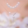Seven Pearl Serenity Necklace - 守護的微笑項鍊