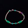Jade & Tourmaline Harmony Bracelet — 翡翠碧璽和合手鍊
