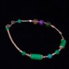 Jade & Tourmaline Harmony Bracelet — 翡翠碧璽和合手鍊