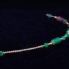 Jade & Tourmaline Harmony Bracelet — 翡翠碧璽和合手鍊