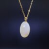 Xinjiang Sugar White Elegance Pendant — 新疆糖白優雅墜飾