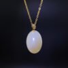 Xinjiang Sugar White Elegance Pendant — 新疆糖白優雅墜飾