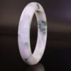 Dawn Frost Jade Bangle — 破曉霜光翡翠手鐲