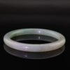 Icy Drift Jadeite Bangle — 冰潤飄花翡翠手鐲