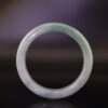 Evergreen Haze Jadeite Bangle —「 玉潤長安」天然翡翠手鐲