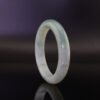 Evergreen Haze Jadeite Bangle —「 玉潤長安」天然翡翠手鐲