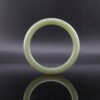 Glass-Glow Hetian Bangle — 玻潤微光和田玉手鐲