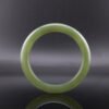 Sage Haze Hetian Jade Bangle —「玉潤凝芳」天然和田玉手鐲