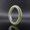 Sage Haze Hetian Jade Bangle —「玉潤凝芳」天然和田玉手鐲