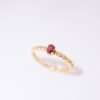 Ruby Flame Elegance 紅寶火焰優雅戒指