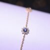 Sapphire Starlight Bracelet -「星夜藍語」18K金藍寶石真鑽手鍊