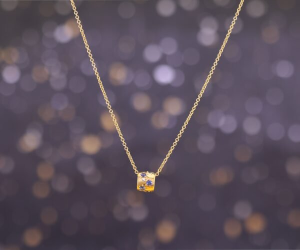 Ruby Blossom Charm —「紅運幸運草」18K金紅寶石真鑽項鍊