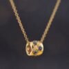 Sapphire Constellation Necklace — 「星辰之環」18K金藍寶石真鑽轉運項鍊