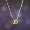 Garden of Gems Necklace —「星運匯聚」18K金多寶石真鑽轉運項鍊