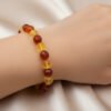 Trinity Glow Amber Bracelet - 三色光韻琥珀手串