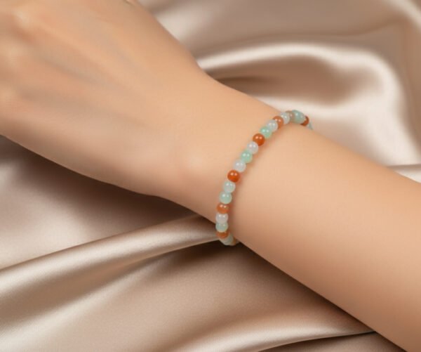 Golden Fortune Jadeite Bracelet - 黃金福緣翡翠手串