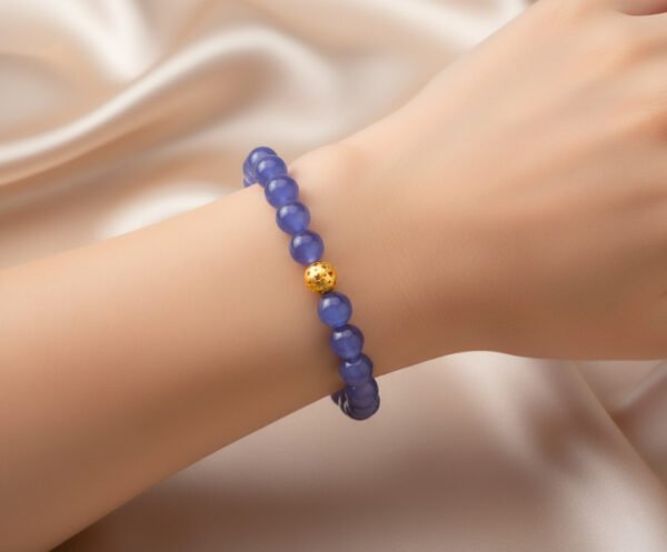 Divine Starlight Tanzanite Bracelet - 神聖星光坦桑石手串