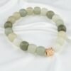 The Zen Cube Hetian Jade Bracelet - 靜心方糖和田玉手串