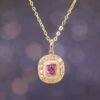 Pink Spinel 18K Gold Necklace - 粉色尖晶石 18K 金項鍊