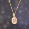 Pink Spinel 18K Gold Necklace - 粉色尖晶石 18K 金項鍊