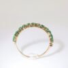 Princess Emerald 18K Gold Band Ring - 祖母綠公主方 18K 金排戒