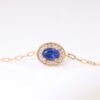 Top-grade royal blue sapphire 18K gold bracelet - 頂級皇家藍藍寶石 18K 金手鍊