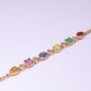 Color Sapphire x Emerald 18K Gold Bracelet -  彩藍寶 × 祖母綠 18K 金手鍊