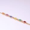 Color Sapphire x Emerald 18K Gold Bracelet -  彩藍寶 × 祖母綠 18K 金手鍊