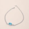 braceletsilvergreenblue1 Blue Lagoon Bracelet|藍灣之光 925純銀藍色磷灰石手鍊
