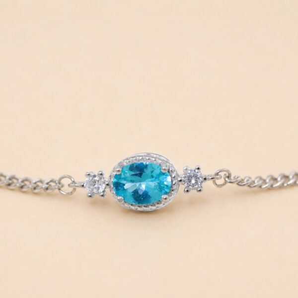 braceletsilvergreenblue4 Blue Lagoon Bracelet|藍灣之光 925純銀藍色磷灰石手鍊