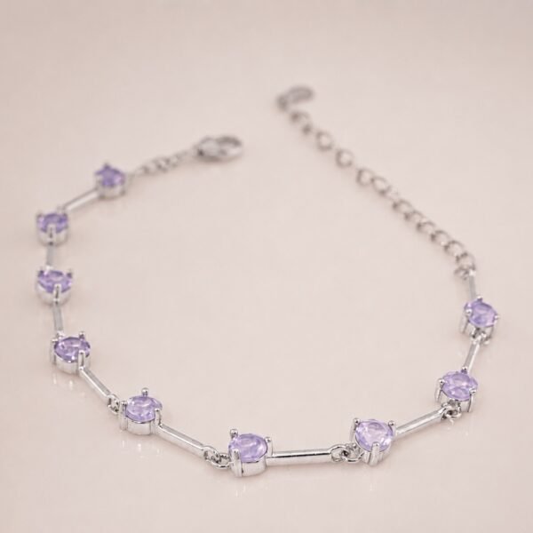 Lavender Light Bracelet｜薰紫微光 925純銀薰衣草紫水晶手鍊