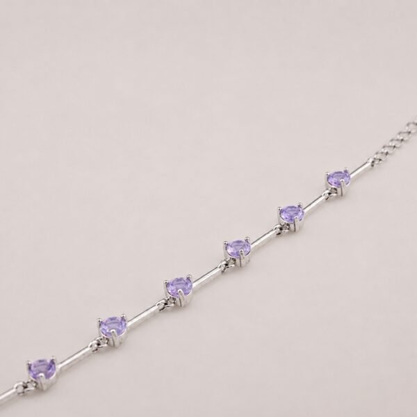 Lavender Light Bracelet｜薰紫微光 925純銀薰衣草紫水晶手鍊