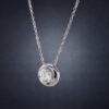 Eternal Brilliance Moissanite Necklace｜恆耀 925純銀1克拉莫桑石項鍊