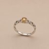 Aqua Lumière Ring｜海光澄韻 925純銀海藍寶石戒指