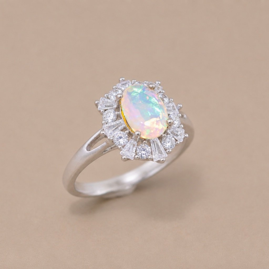 Amber Solace Ring｜琥珀暖陽 925純銀馬德拉黃水晶戒指