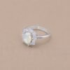 Aurora Opal Ring｜極光幻彩 925純銀蛋白石鋯石戒指