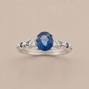Royal Azure Ring｜皇家藍韻 925純銀藍寶石戒指