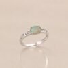Prismatic Meadow Ring｜幻彩森光 925純銀水晶蛋白石戒指