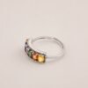 ringsilvercailambaooval4 Sapphire Spectrum Ring|彩虹光譜 925純銀彩色藍寶石戒指