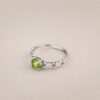 Spring Glow Ring｜春翠微光 925純銀橄欖石戒指