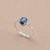 Sapphire Majesty Ring｜藍寶華韻 925純銀藍寶石戒指