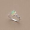 Aurora Veil Ring｜極光輕紗 925純銀蛋白石戒指